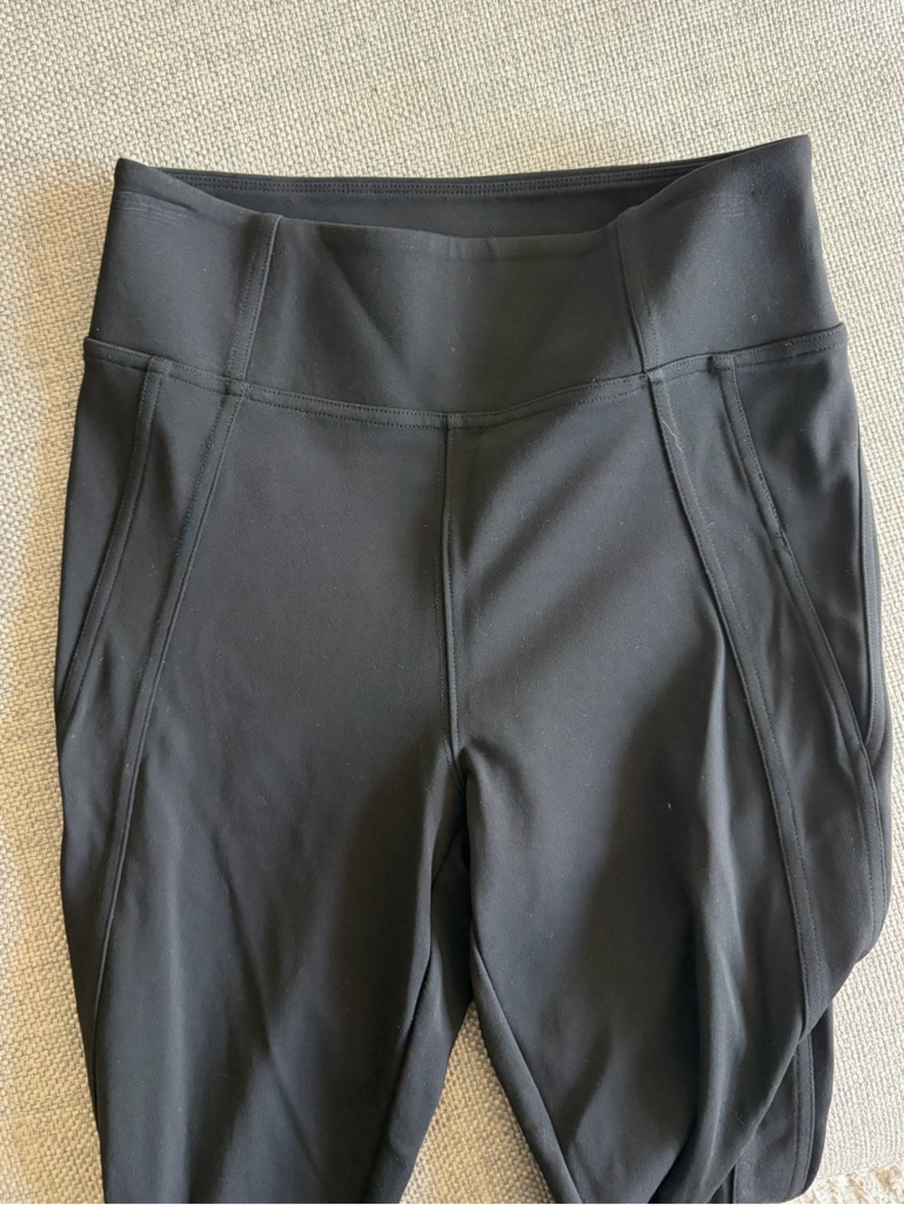Black High-Waist Athleta Leggings